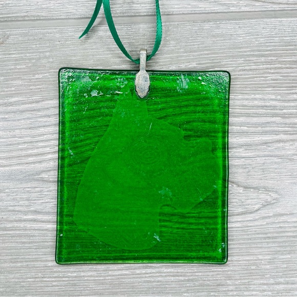 Stained glass sun catcher boxer dog coaster decoration orniment art handmade - Picture 5 of 6